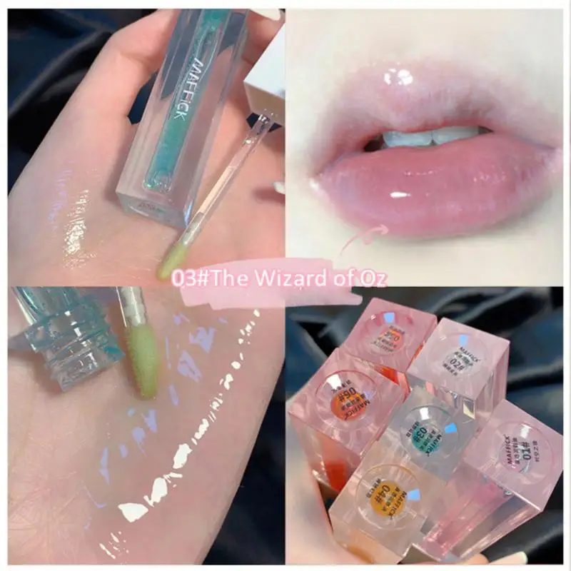 Natural High Gloss Lipstick Long Lasting Moisturizing Nourishing Lip Gloss Reduce Lips Lines Plumping Serum Lip Oil Care TSLM1
Natural High Gloss Lipstick Long Lasting Moisturizing Nourishing Lip Gloss Reduce Lips Lines Plumping Serum Lip Oil Care TSLM1