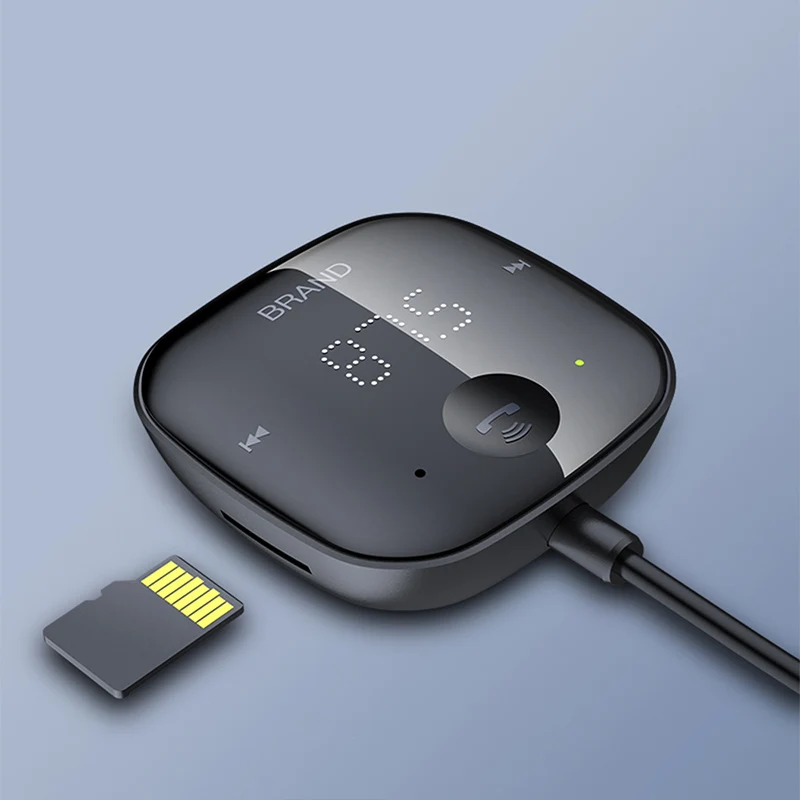 Bluetooth Adapter 5.0 car mp3 player FM transmitter receiver TF card lossless playback Car Electronics Accessories
Bluetooth Adapter 5.0 car mp3 player FM transmitter receiver TF card lossless playback Car Electronics Accessories