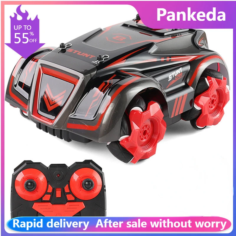 4WD Drift 2.4GHz Remote Control Car 360 Degrees Rotation Stunt High Speed RC Car Cross Country Climbing Light Music for Kid Gift
4WD Drift 2.4GHz Remote Control Car 360 Degrees Rotation Stunt High Speed RC Car Cross Country Climbing Light Music for Kid Gift