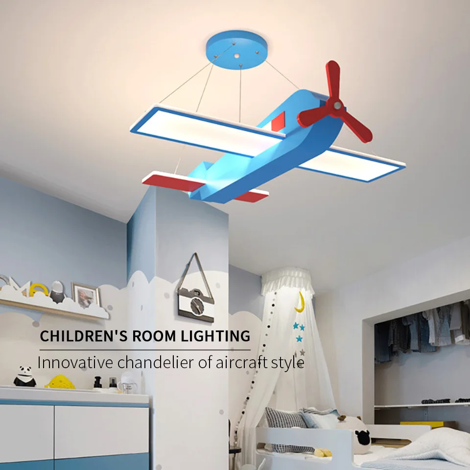 Aircraft Pendant Lamp Creative Boy's Room Lamp Eye Protection LED Bedroom Room Lamp
Aircraft Pendant Lamp Creative Boy's Room Lamp Eye Protection LED Bedroom Room Lamp