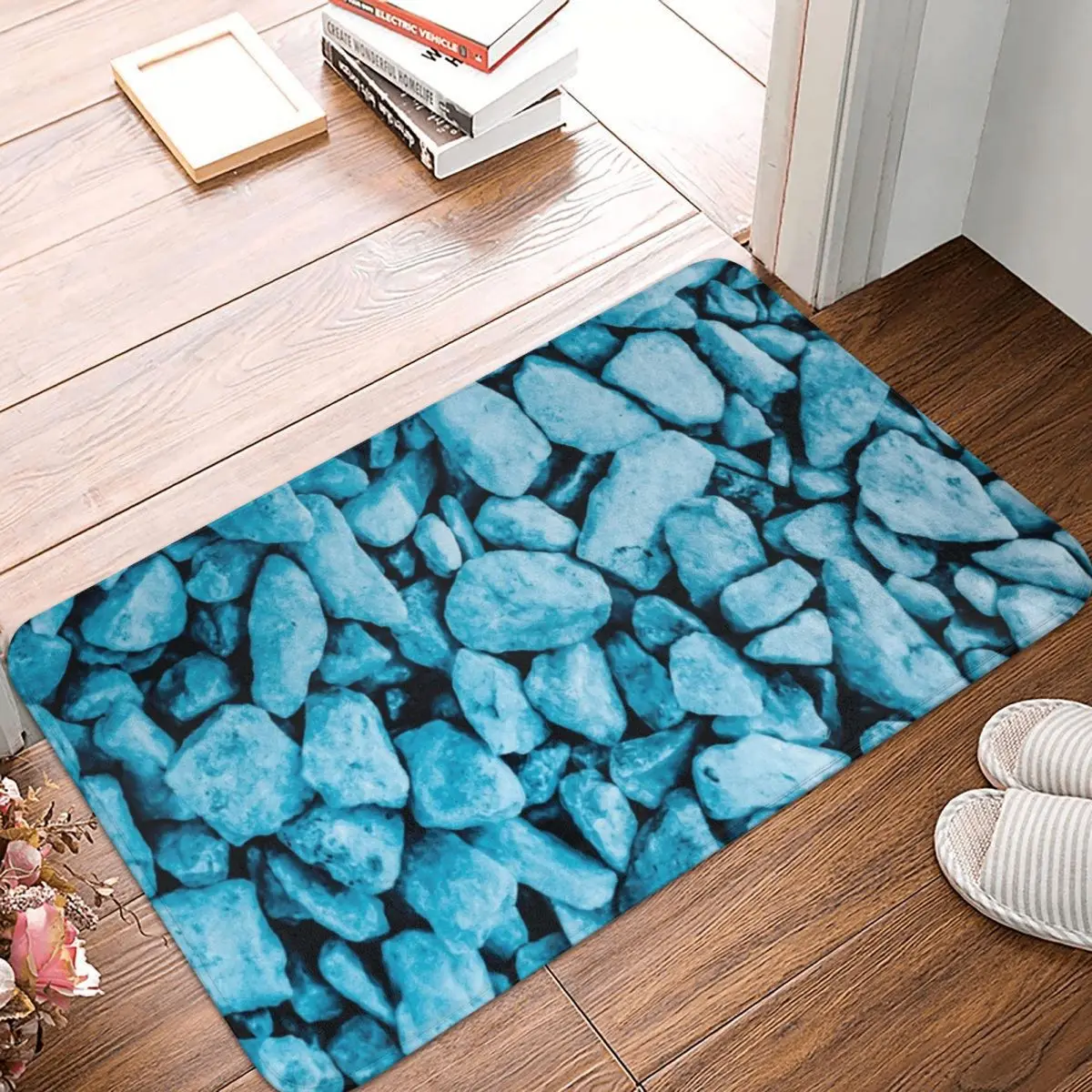Bath Mat Texture Pebbles Polyester Cobblestone Texture Rug Carpet Doormat Anti-slip Durable Entrance Living Room Home Bathroom
Bath Mat Texture Pebbles Polyester Cobblestone Texture Rug Carpet Doormat Anti-slip Durable Entrance Living Room Home Bathroom