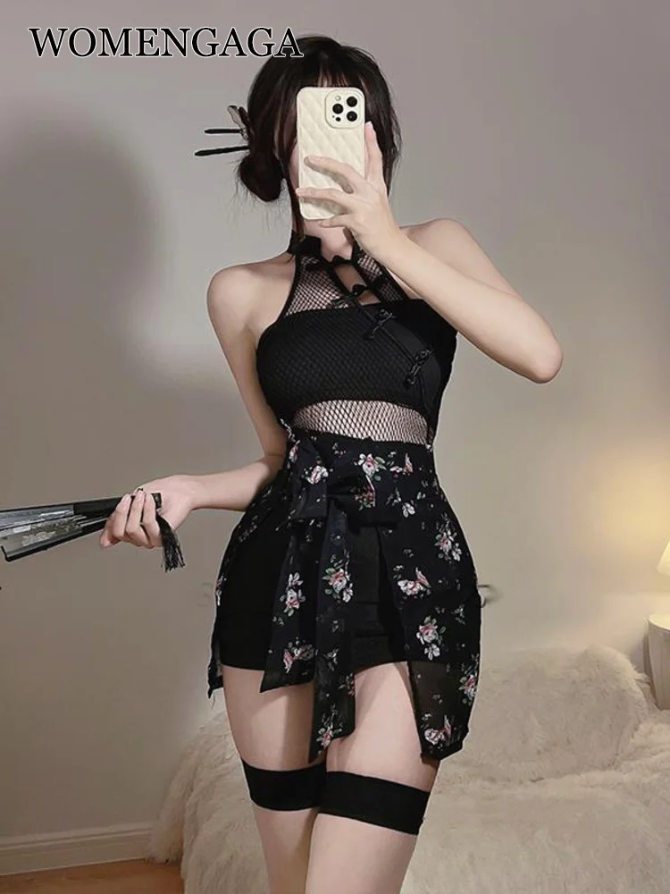 Cheongsam TVVOVVIN Chinese Mesh Lace Transparent Retro Flowers Hot Sexy Tank Mini Dress Fashion Sweet Korean Women Top I4E2
Cheongsam TVVOVVIN Chinese Mesh Lace Transparent Retro Flowers Hot Sexy Tank Mini Dress Fashion Sweet Korean Women Top I4E2