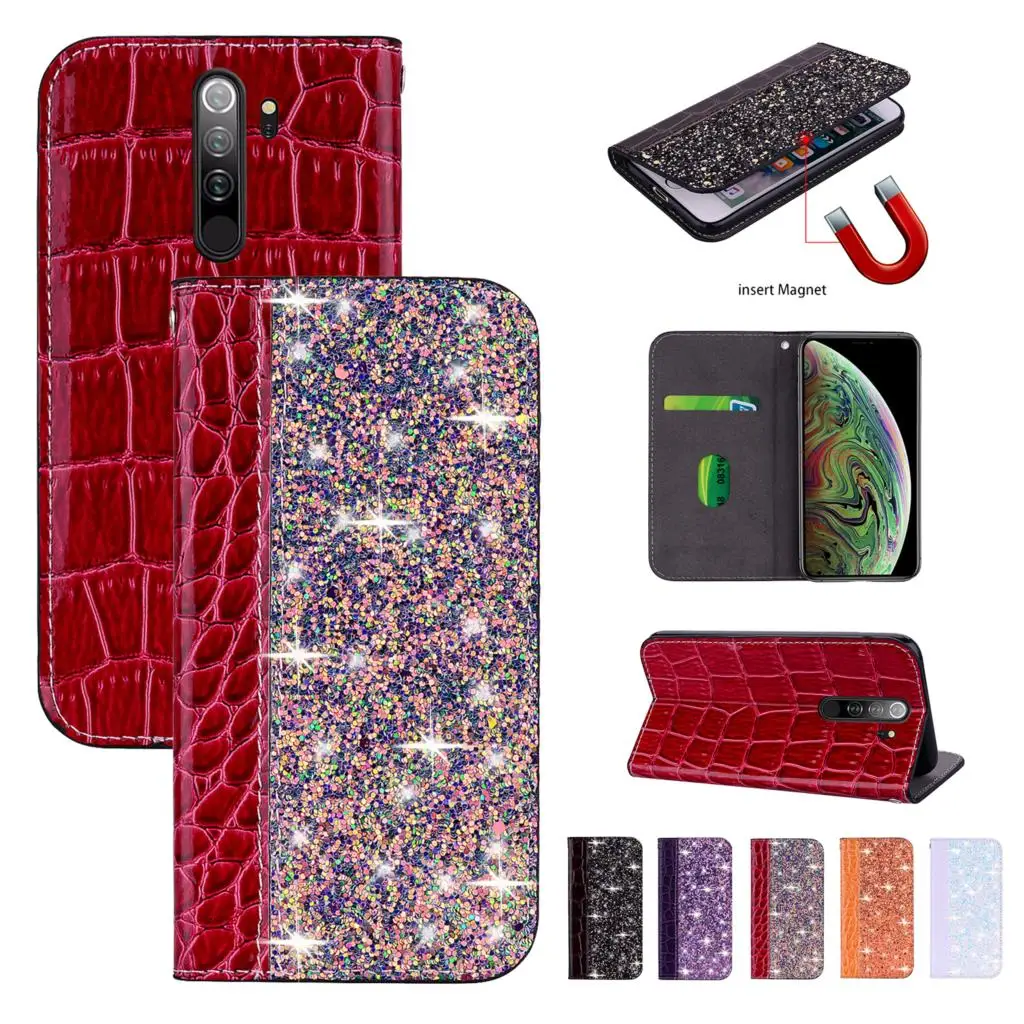 Glitter Bling Case For Xiaomi Redmi Note 9 8T 8 7 6 5 Pro 4X 5 Plus A2 A1 Flip Book Coque Red Mi 9 A3 Lite 8A 7A 6X 5X Cover
Glitter Bling Case For Xiaomi Redmi Note 9 8T 8 7 6 5 Pro 4X 5 Plus A2 A1 Flip Book Coque Red Mi 9 A3 Lite 8A 7A 6X 5X Cover