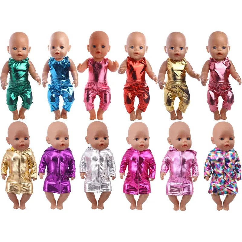 18 стилей на выбор, блестящий светоотражающий костюм для 43 см, Одежда для кукол для новорожденных, диагональ 17 дюймов, Рождественский подарок
18 стилей на выбор, блестящий светоотражающий костюм для 43 см, Одежда для кукол для новорожденных, диагональ 17 дюймов, Рождественский подарок