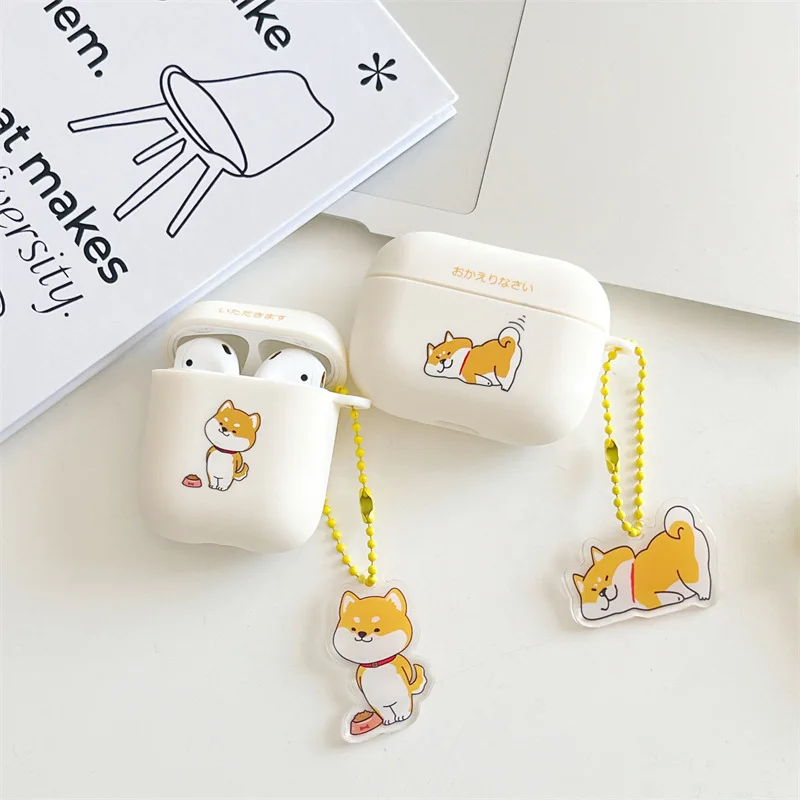 Cute Cartoon Akita Dog Bluetooth Headset Cover for Airpods 1 2 3 Pro Pro2 Airpods Case
Cute Cartoon Akita Dog Bluetooth Headset Cover for Airpods 1 2 3 Pro Pro2 Airpods Case