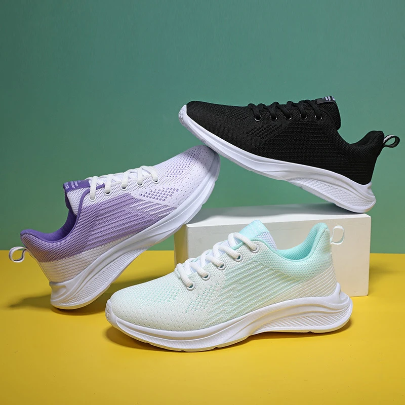 Fashion Casual Women Sneakers Comfortable Soft-soled Running Sports Shoes Women Lace-up Vulcanized Shoes Ladies Shoes
Fashion Casual Women Sneakers Comfortable Soft-soled Running Sports Shoes Women Lace-up Vulcanized Shoes Ladies Shoes
