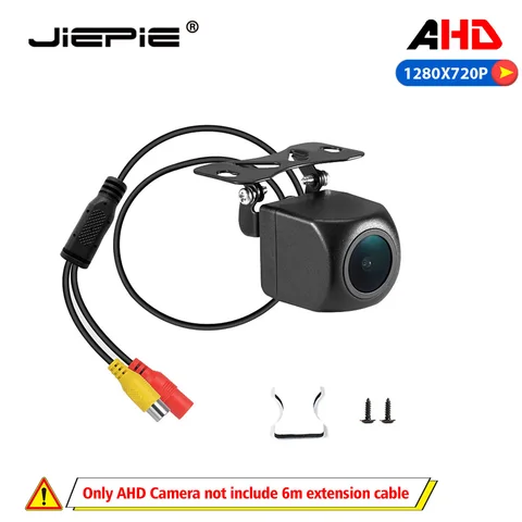 Камера заднего вида JIEPIE AHD, водонепроницаемая, IP68, ночное видение, задний ход, парковочный монитор, Android, универсальное головное устройство
