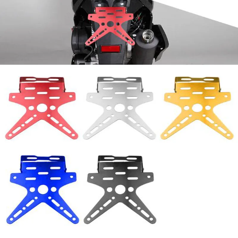 Универсальная рама для номерного знака мотоцикла из алюминиевого сплава, Регулируемый угол наклона, держатель номерного знака, кронштейн, аксессуары для мотоциклов
Универсальная рама для номерного знака мотоцикла из алюминиевого сплава, Регулируемый угол наклона, держатель номерного знака, кронштейн, аксессуары для мотоциклов