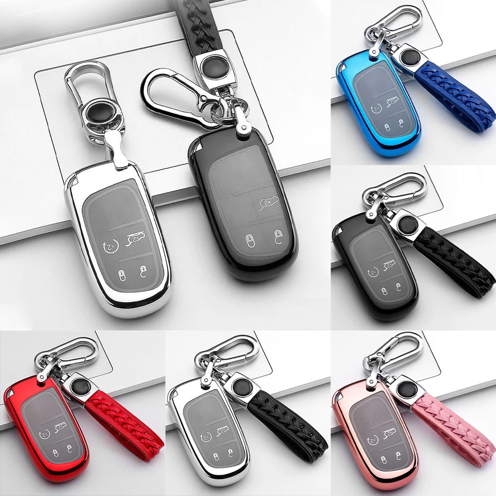 Car Key Cover Soft TPU Fob Cover Protector Scratch-proof for Jeep Grand Cherokee Dodge Challenger Durango Caravan Accessories
Car Key Cover Soft TPU Fob Cover Protector Scratch-proof for Jeep Grand Cherokee Dodge Challenger Durango Caravan Accessories