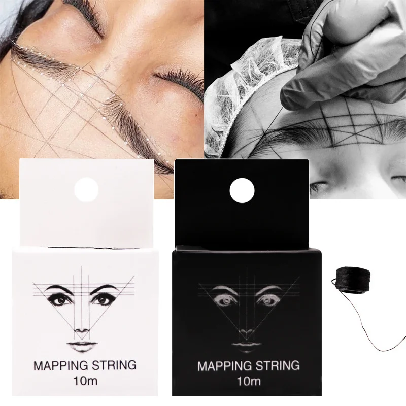 Marker String Positioning Liner Pre-Inked Black Ink Eyebrow Tattoo Liner Makeup Tool Tattoo Supply Beauty Eyebrow Measuring Tool
Marker String Positioning Liner Pre-Inked Black Ink Eyebrow Tattoo Liner Makeup Tool Tattoo Supply Beauty Eyebrow Measuring Tool