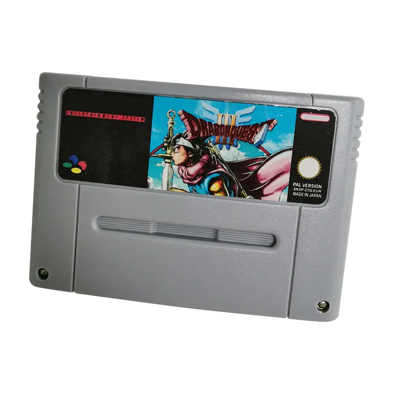 Video Game For dragon quest 3 SFC Game Cartridge For 16 Bit Super Famicom Super NES SFC Classic Game Console - PAL EU Version
Video Game For dragon quest 3 SFC Game Cartridge For 16 Bit Super Famicom Super NES SFC Classic Game Console - PAL EU Version