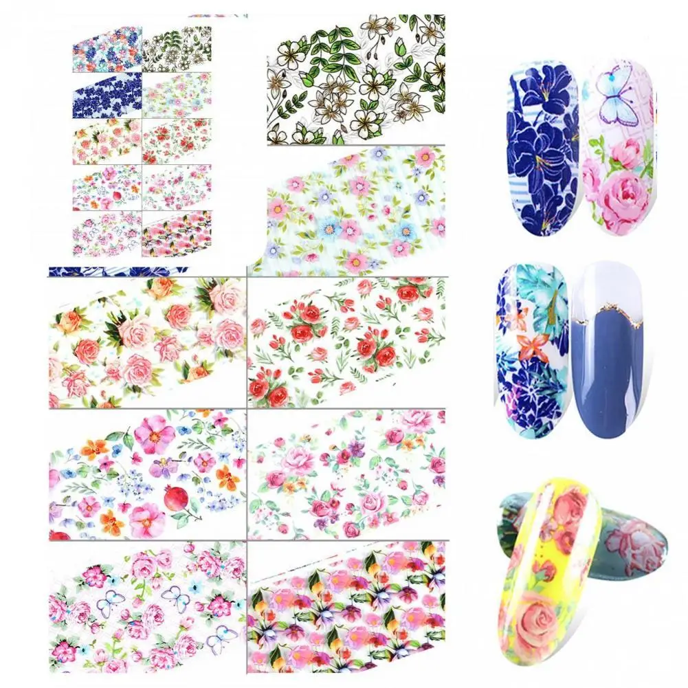 10Pcs Beautiful Mini Decorative Multicolor Little Flower Nail Decal for Party Nail Transfer Sticker Nail Sticker
10Pcs Beautiful Mini Decorative Multicolor Little Flower Nail Decal for Party Nail Transfer Sticker Nail Sticker