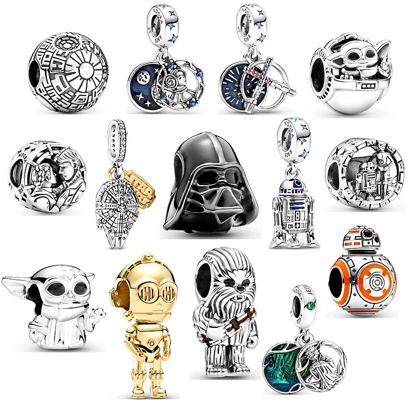 Jewelry Gifts For Women Bracelets DIY Plata Guerra De Las Galaxias Charms Fit Original Pandora 925 Sterling Silver Bangle Beads
Jewelry Gifts For Women Bracelets DIY Plata Guerra De Las Galaxias Charms Fit Original Pandora 925 Sterling Silver Bangle Beads