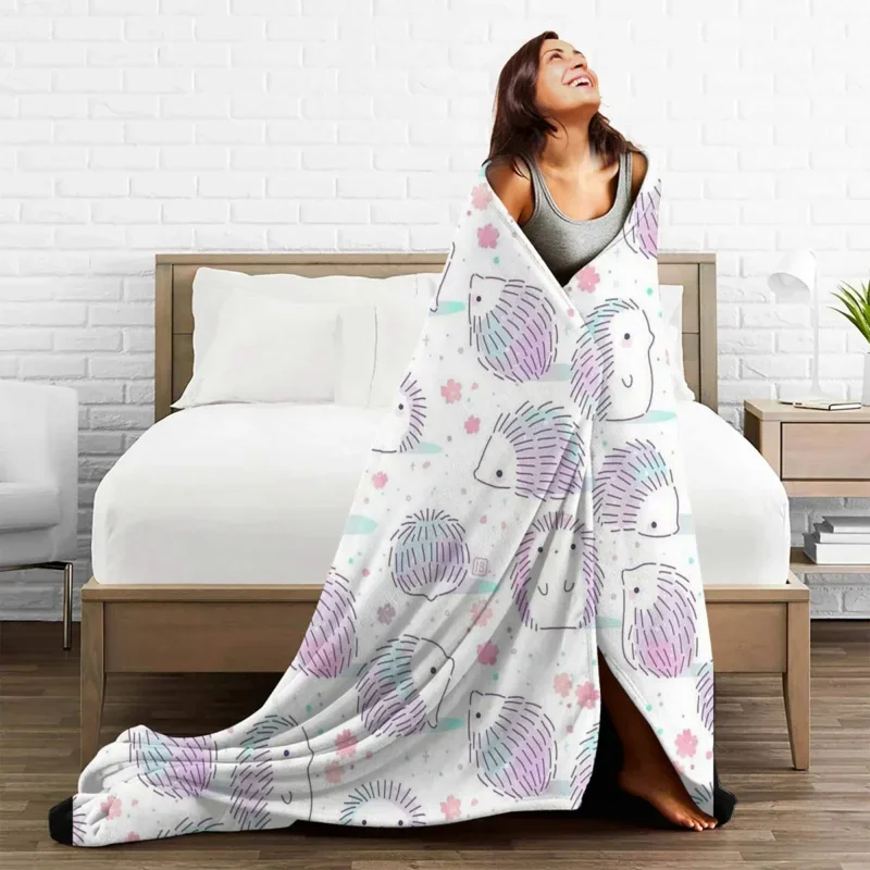 Hedgehog Blanket Coral Fleece Plush Autumn/Winter Spike Multi-Function Lightweight Throw Blankets For Bedding Bedroom Thin Quilt
Hedgehog Blanket Coral Fleece Plush Autumn/Winter Spike Multi-Function Lightweight Throw Blankets For Bedding Bedroom Thin Quilt