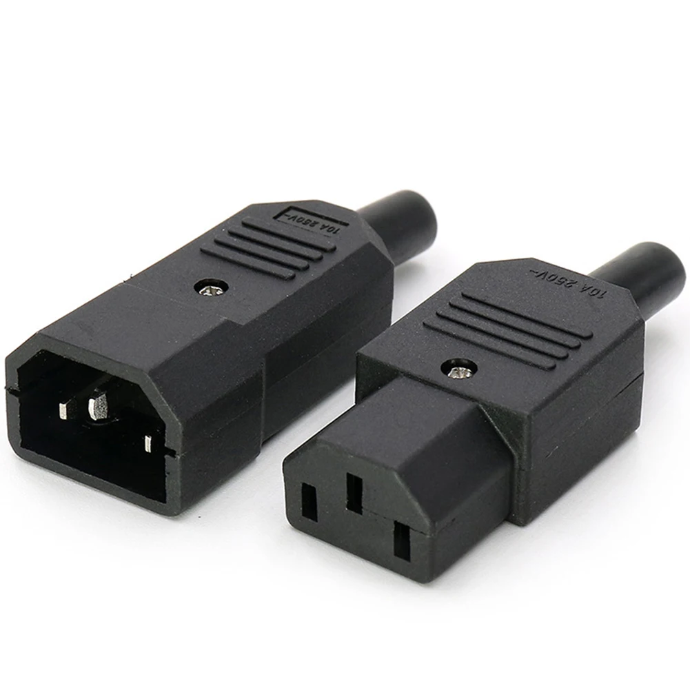 Male And Female Three-core Socket C14 Plug C13 Coupling 250V 10A Socket Power Plug Power Supply Battery Car Charging Plug
Male And Female Three-core Socket C14 Plug C13 Coupling 250V 10A Socket Power Plug Power Supply Battery Car Charging Plug