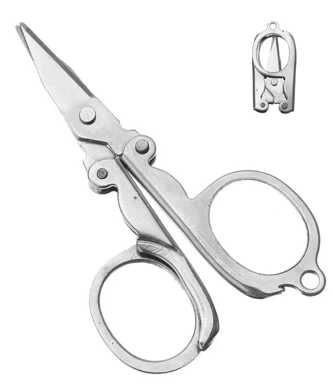 small Edc stainless steel fold scissor tijera tesoura pocket tool utility gadget portable camp hike travel first aid kit
small Edc stainless steel fold scissor tijera tesoura pocket tool utility gadget portable camp hike travel first aid kit