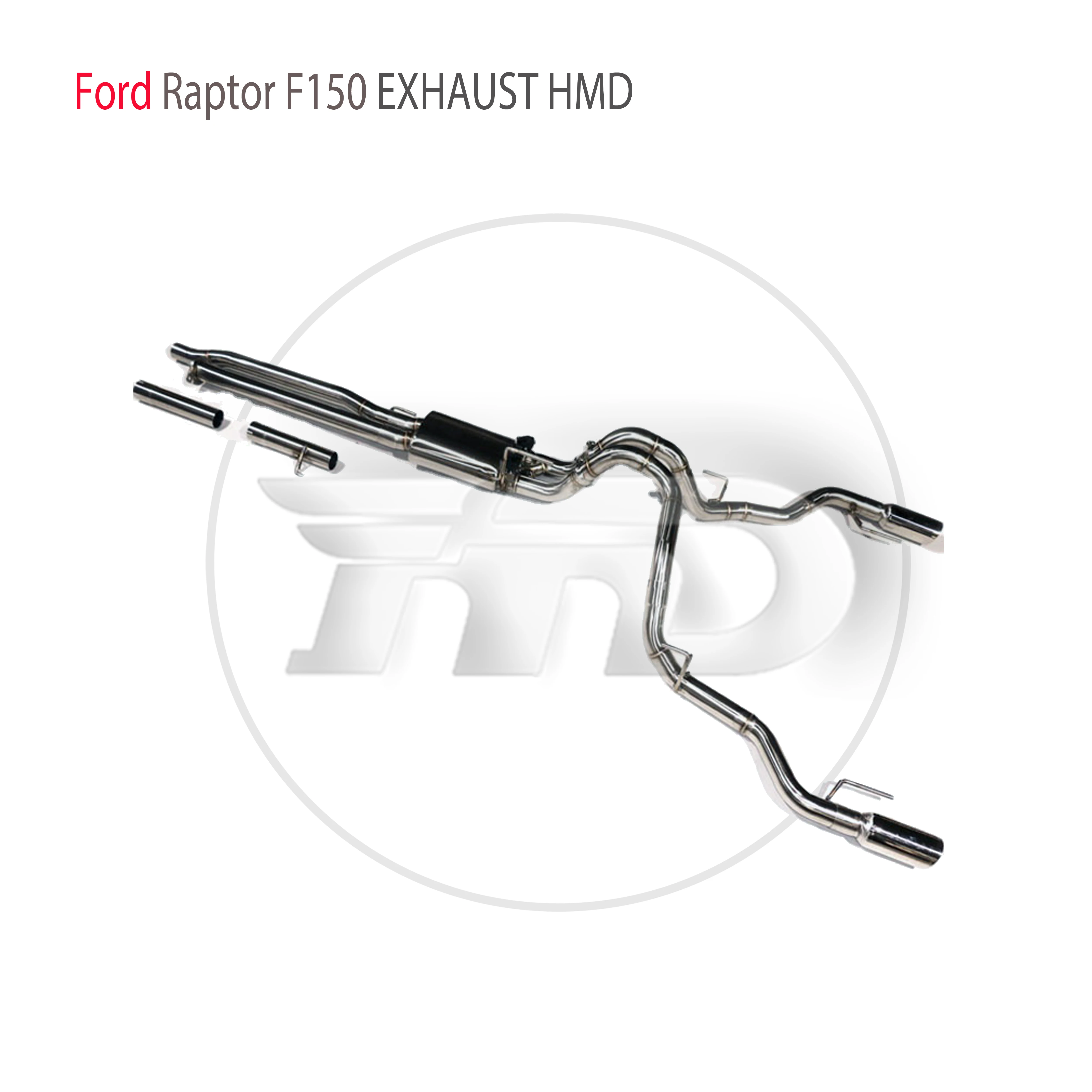 HMD Stainless Steel Exhaust System Performance Catback for Ford Raptor F150 3.5TT Auto Replacement Modification Electronic Valve
HMD Stainless Steel Exhaust System Performance Catback for Ford Raptor F150 3.5TT Auto Replacement Modification Electronic Valve