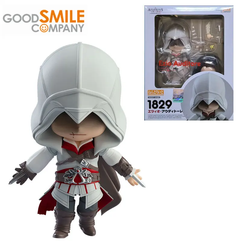 

GSC Original Nendoroid 1829 Assassin's Creed II Ezio Auditore Anime Action Figures Toys for Boys Girls Kids Gift
