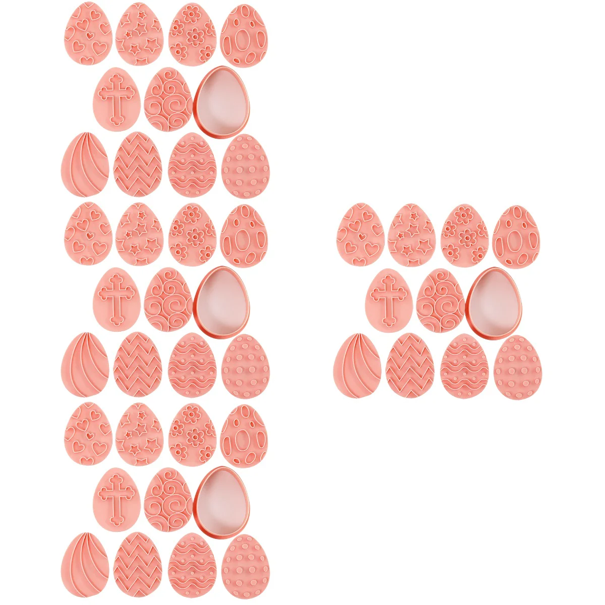 40 pcs Easter Cookie Molds Easter Themed Molds Reusable Cookie Molds Biscuit Stamps
40 pcs Easter Cookie Molds Easter Themed Molds Reusable Cookie Molds Biscuit Stamps