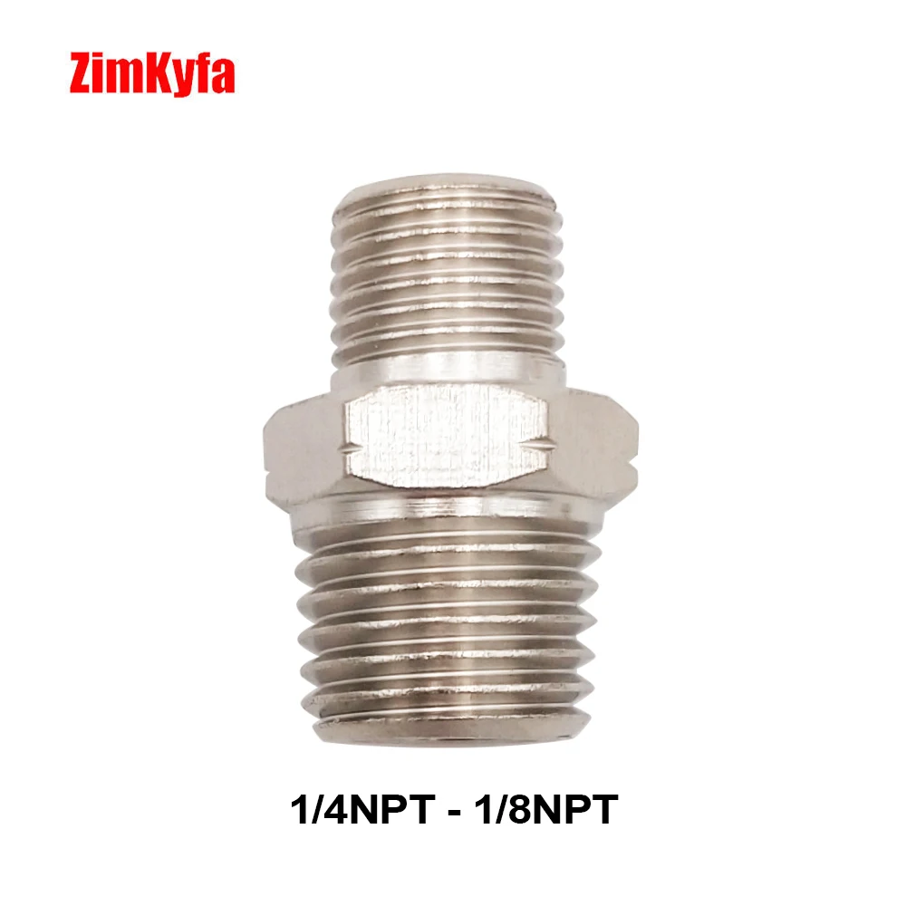 Фитинг шланга ZimKyfa 1/4"NPT,1/8" NPT
Фитинг шланга ZimKyfa 1/4"NPT,1/8" NPT