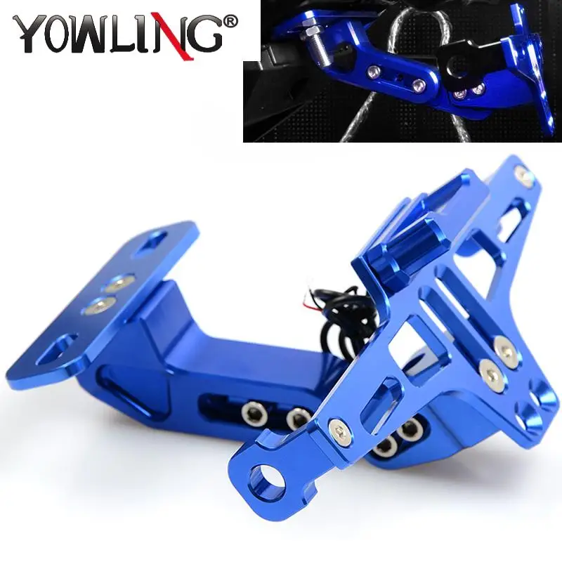 New Adjustable Angle license plate frame adjusted Holder Bracket with LED lights for BUELL XB12R XB12Ss XB12Scg X1 Lightning
New Adjustable Angle license plate frame adjusted Holder Bracket with LED lights for BUELL XB12R XB12Ss XB12Scg X1 Lightning