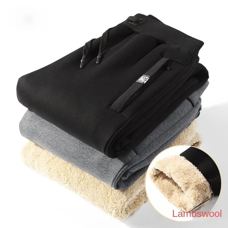 Winter Thick Warm Wool Cotton Tracksuit Pants Fleece Zipper Pocket Jogging Tracksuit Pants for Men Plus Size Tracksuit Pants 8Xl
Winter Thick Warm Wool Cotton Tracksuit Pants Fleece Zipper Pocket Jogging Tracksuit Pants for Men Plus Size Tracksuit Pants 8Xl