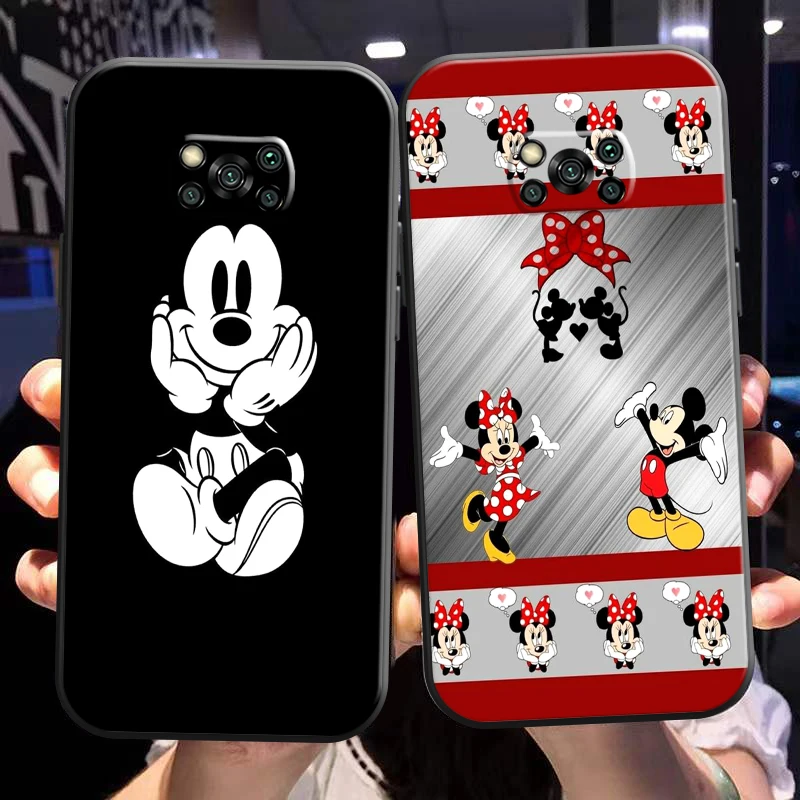 Mickey Minnie Mouse Phone Case For Xiaomi Poco X3 Pro NFC POCO X3 GT Black Silicone Cover Coque Liquid Silicon Soft
Mickey Minnie Mouse Phone Case For Xiaomi Poco X3 Pro NFC POCO X3 GT Black Silicone Cover Coque Liquid Silicon Soft