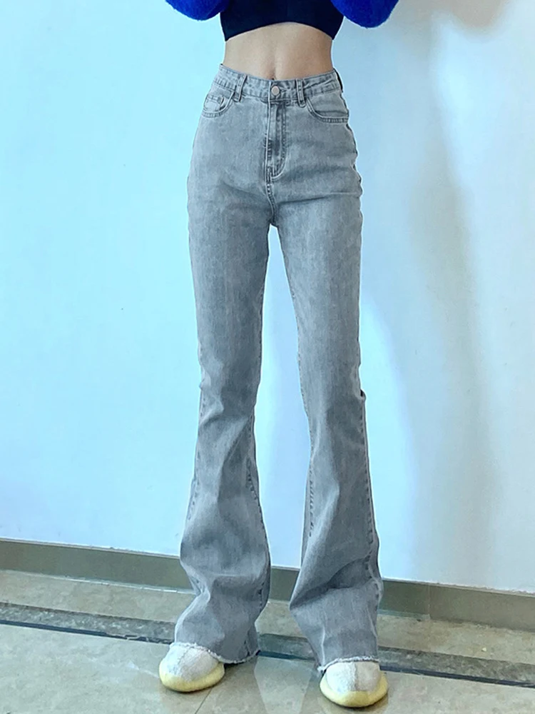 Fashion Ins Street Shooting High Waist Slim Pants Casual Bottoming Micro Slacks Hanging Feeling Floor Dragging Pants 2022 New
Fashion Ins Street Shooting High Waist Slim Pants Casual Bottoming Micro Slacks Hanging Feeling Floor Dragging Pants 2022 New