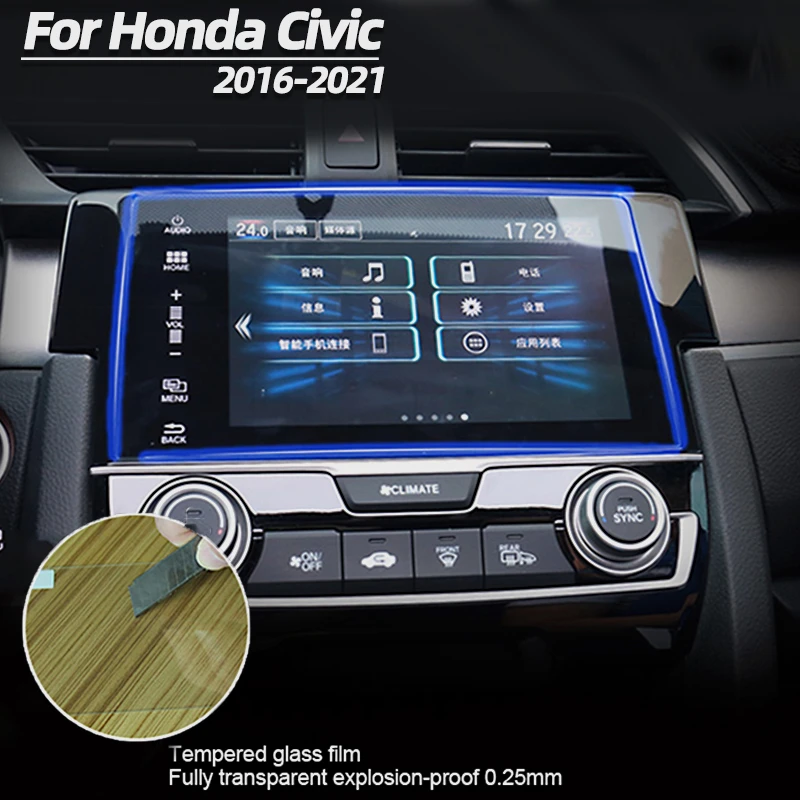 Автомобильная наклейка для Honda Civic 10, 2016-2021 седан, экран GPS навигации защитная пленка из закаленного стекла 20,5 см * 11,5 см * 0,25 мм
Автомобильная наклейка для Honda Civic 10, 2016-2021 седан, экран GPS навигации защитная пленка из закаленного стекла 20,5 см * 11,5 см * 0,25 мм
