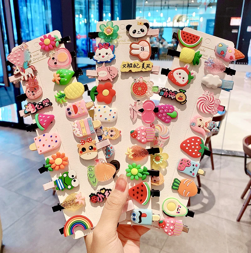 10PCS/Set New Girls Cute Cartoon Ice Cream Unicorn Hair Clips Kids Lovely Hairpins Headband Barrettes Fashion Hair Accessories
10PCS/Set New Girls Cute Cartoon Ice Cream Unicorn Hair Clips Kids Lovely Hairpins Headband Barrettes Fashion Hair Accessories