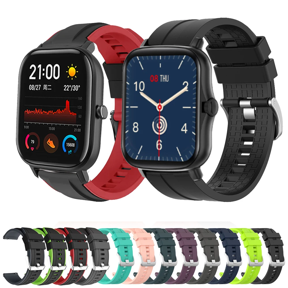 Smart Watch Strap For COLMI P8 Plus 20mm Silicone Double Color Sport Bracelet For COLMI P8/P9/P10/P28 Plus/V23 Pro Watchband
Smart Watch Strap For COLMI P8 Plus 20mm Silicone Double Color Sport Bracelet For COLMI P8/P9/P10/P28 Plus/V23 Pro Watchband