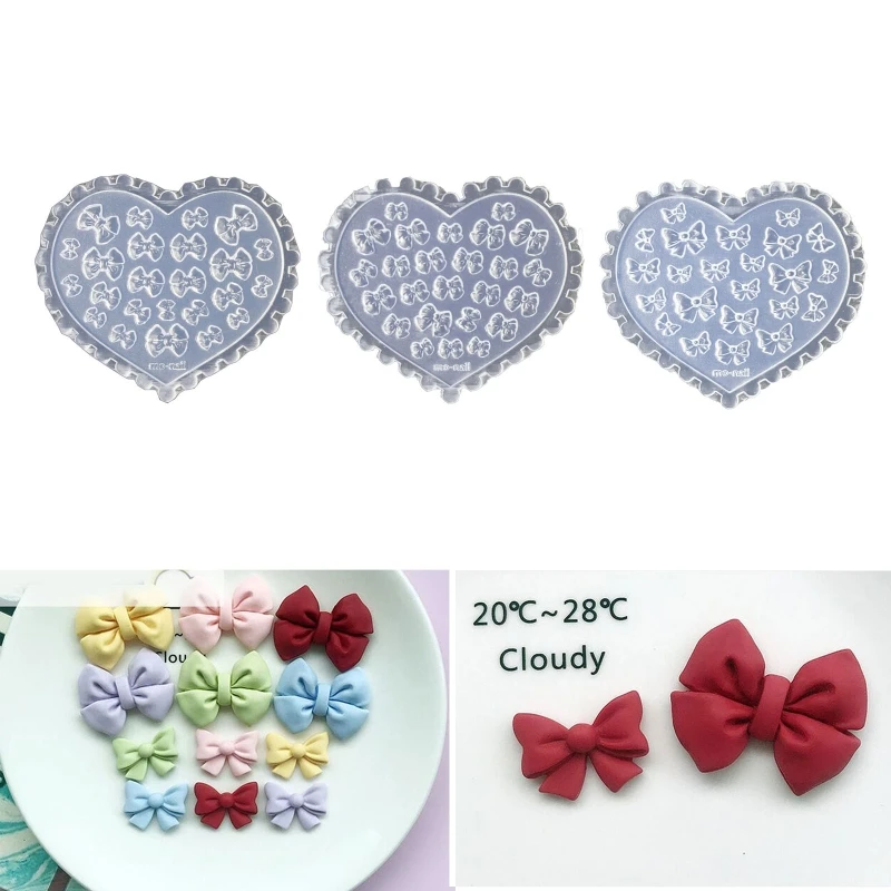 R3MC 3D Bow Tie Nail Art Mold Silicone Combination Decorative Mold Nail Art Making Tool Silicone Carving Template Mould
R3MC 3D Bow Tie Nail Art Mold Silicone Combination Decorative Mold Nail Art Making Tool Silicone Carving Template Mould