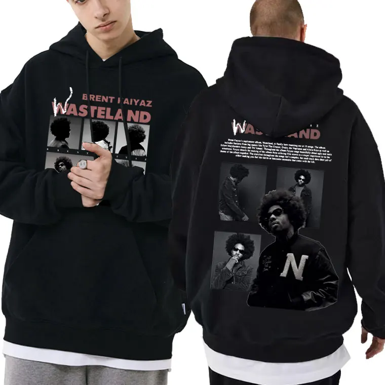 Singer Brent Faiyaz Music Album Wasteland Graphic Hoodie Male Vintage Oversized Hoodies Men Fashion Hip Hop Casual Sweatshirt
Singer Brent Faiyaz Music Album Wasteland Graphic Hoodie Male Vintage Oversized Hoodies Men Fashion Hip Hop Casual Sweatshirt