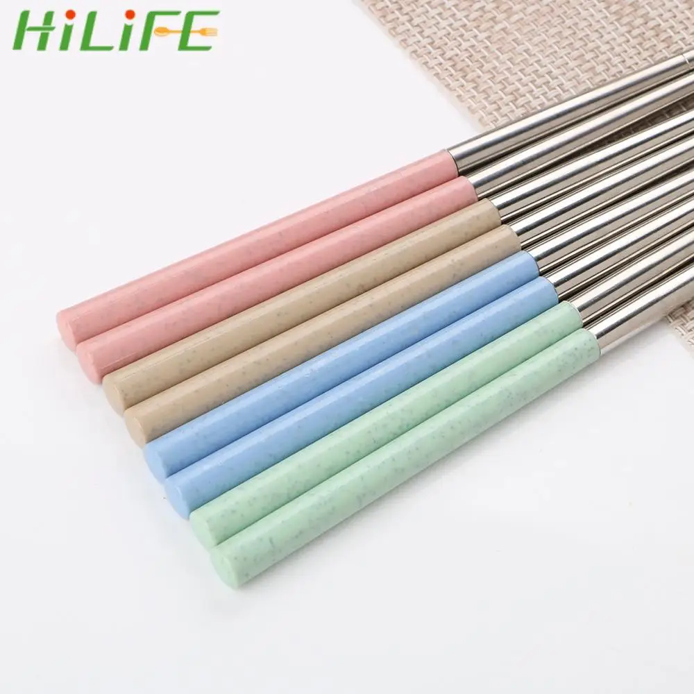 304 Stainless Steel 1 Pair For Sushi Hashi Portable Travel Chopsticks Chinese Chopsticks Reusable Food Sticks with Storage Box
304 Stainless Steel 1 Pair For Sushi Hashi Portable Travel Chopsticks Chinese Chopsticks Reusable Food Sticks with Storage Box