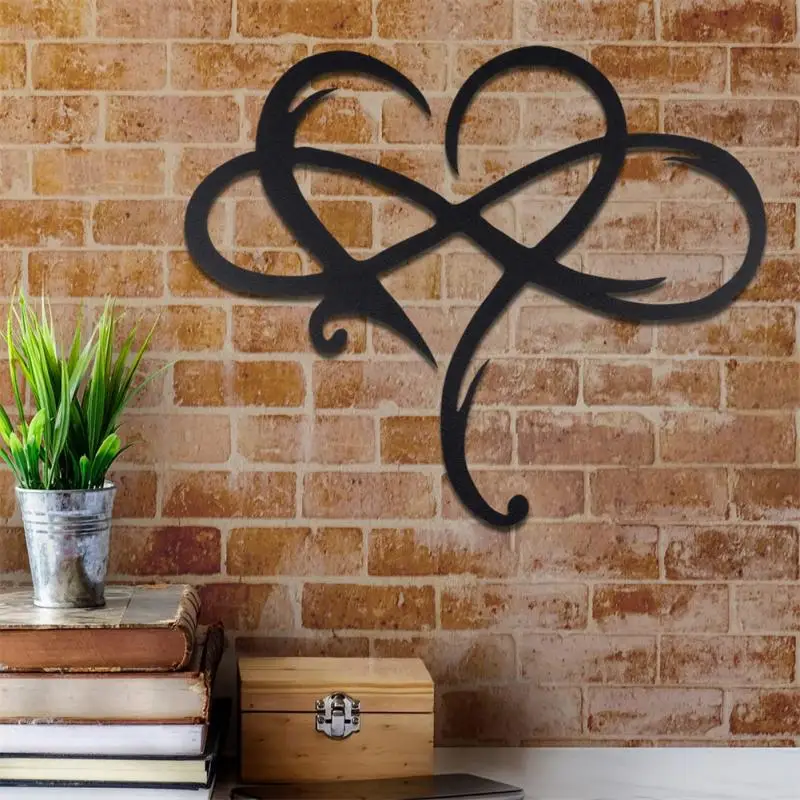 Metal Wall Stickers Decoration Unique Design-wall Room Eternal Love Infinite Romantic Heart Iron Art Decor Interior Wall Hanging
Metal Wall Stickers Decoration Unique Design-wall Room Eternal Love Infinite Romantic Heart Iron Art Decor Interior Wall Hanging