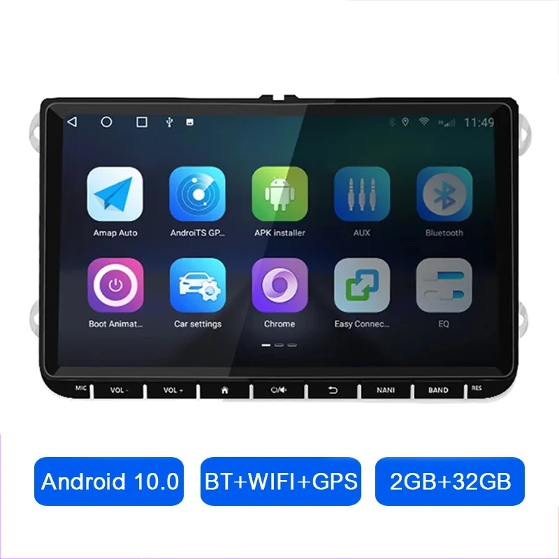 2 Din Android 10 Quad-Core 9 inch For VW Volkswagen Golf Skoda Octavia GPS Radio Car Multimedia MP5 Player Autoradio android
2 Din Android 10 Quad-Core 9 inch For VW Volkswagen Golf Skoda Octavia GPS Radio Car Multimedia MP5 Player Autoradio android