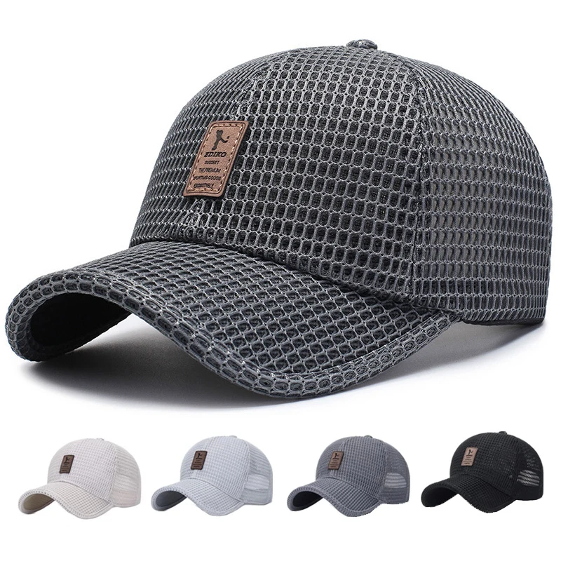 Sport Solid Breathable Baseball Caps for Women Girls Boy Men's Summer Mesh Snapback Golf Cap Outdoor Sun Visor Trucker Hat
Sport Solid Breathable Baseball Caps for Women Girls Boy Men's Summer Mesh Snapback Golf Cap Outdoor Sun Visor Trucker Hat