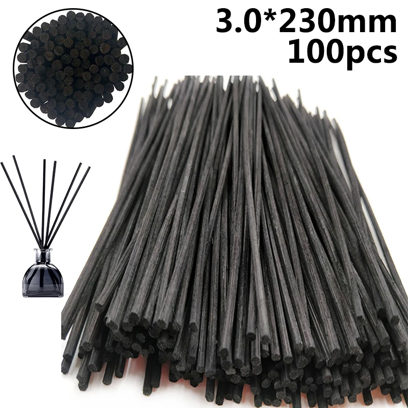 100pcs/Set 3.0x230mm Reed Stick Black Rattan Home Fragrance Diffuser Aroma Scent Oils And Accessories Room Freshener
100pcs/Set 3.0x230mm Reed Stick Black Rattan Home Fragrance Diffuser Aroma Scent Oils And Accessories Room Freshener