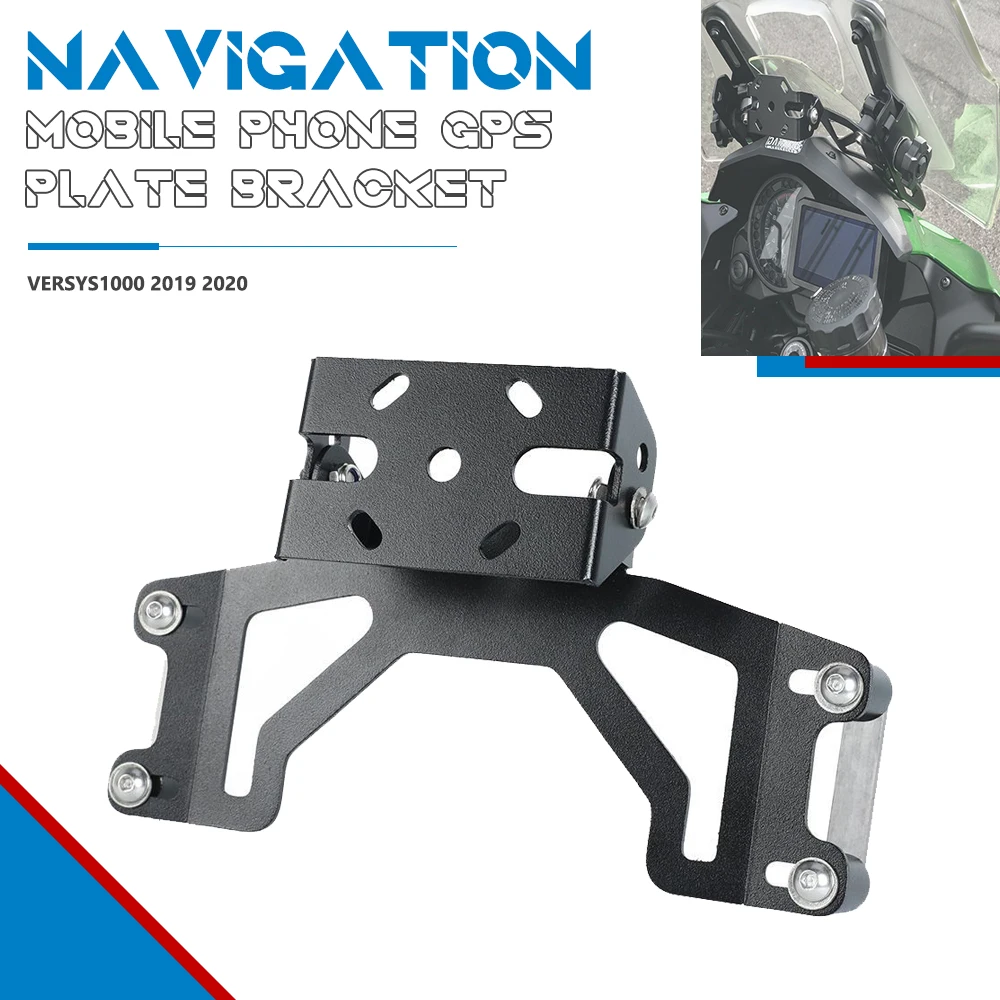 For Kawasaki Versys 1000 Versys1000 Accessories Mobile Phone Holder GPS NAV MOUNT CNC Aluminium Navigation Bracket Support
For Kawasaki Versys 1000 Versys1000 Accessories Mobile Phone Holder GPS NAV MOUNT CNC Aluminium Navigation Bracket Support