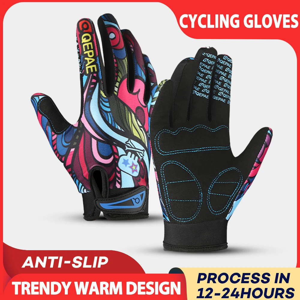 MTB Cycling Gloves Men Women Full Finger Bicycle Color Screen Shockproof Motorcycle Mitten Winter Warm Bike Outdoor Sport Glove
MTB Cycling Gloves Men Women Full Finger Bicycle Color Screen Shockproof Motorcycle Mitten Winter Warm Bike Outdoor Sport Glove