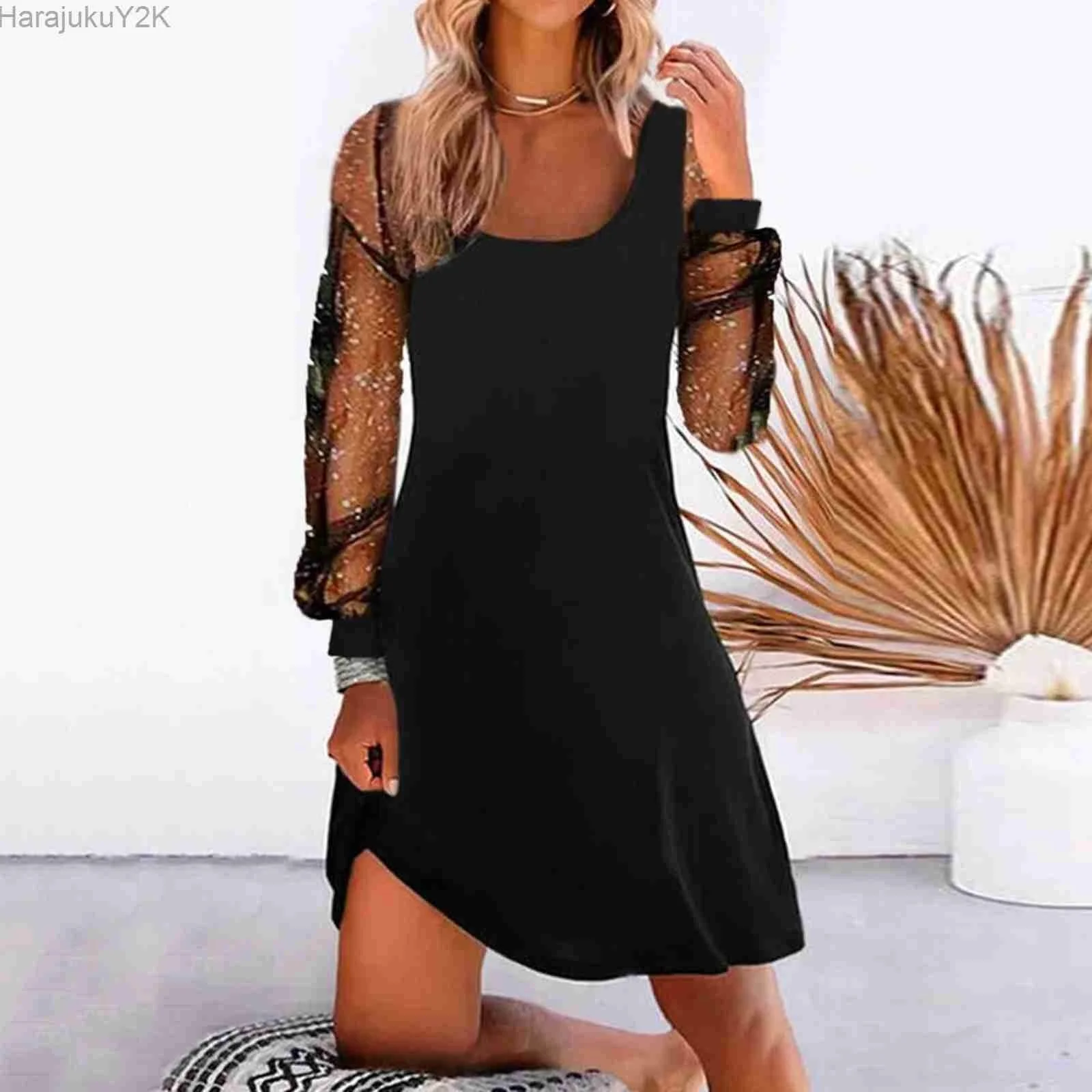 Mesh Patchwork Long Sleeve Dress Women Spring Summer Sexy Sequins Slim Bodycon Dresses Elegant Slim Club Party Dress Vestidos
Mesh Patchwork Long Sleeve Dress Women Spring Summer Sexy Sequins Slim Bodycon Dresses Elegant Slim Club Party Dress Vestidos