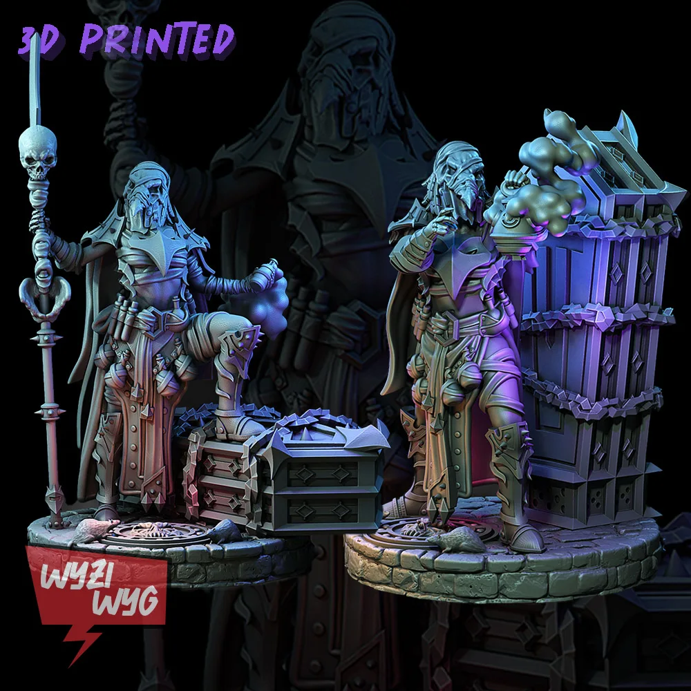Plague Doctor Miniature, Plaguebearers Figure With Coffin, HD 3D Printed Resin Model, Action Fantasy Tabletop, Wargame DnD
Plague Doctor Miniature, Plaguebearers Figure With Coffin, HD 3D Printed Resin Model, Action Fantasy Tabletop, Wargame DnD