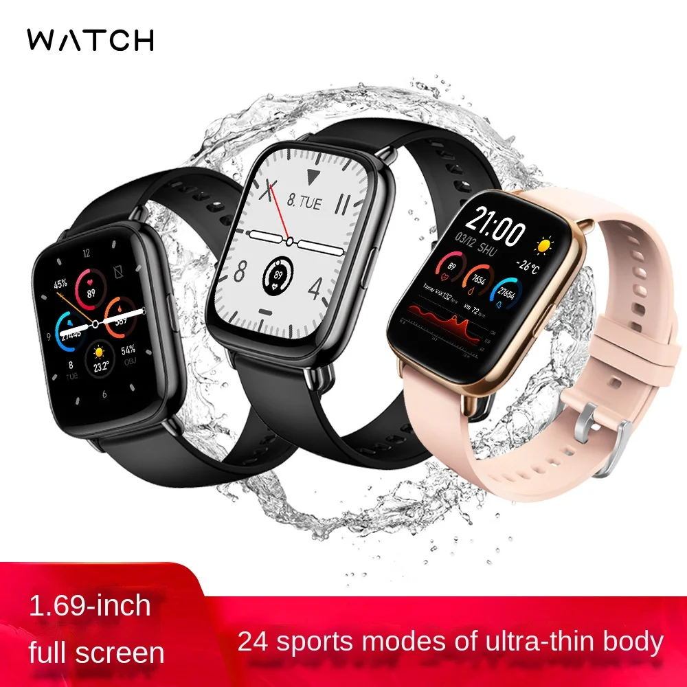 UM68T full touch screen 1.69 bluetooth watch pedometer body temperature detection dynamic heart rate sleep smart watch
UM68T full touch screen 1.69 bluetooth watch pedometer body temperature detection dynamic heart rate sleep smart watch