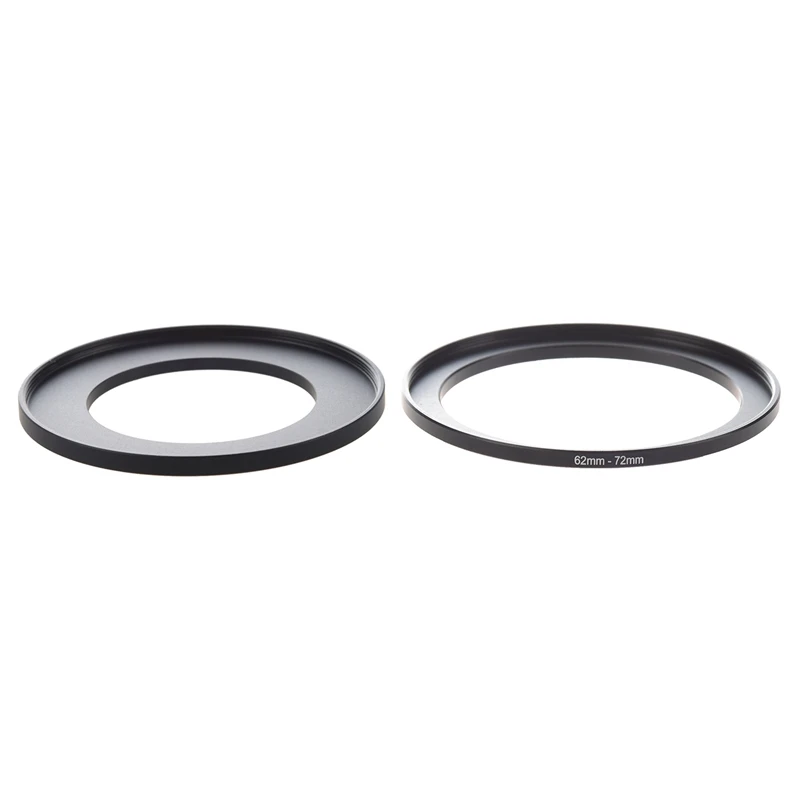 2 Pcs Camera Parts Lens Filter Step Up Ring Adapter Black, 49Mm-72Mm & 62Mm-72Mm
2 Pcs Camera Parts Lens Filter Step Up Ring Adapter Black, 49Mm-72Mm & 62Mm-72Mm