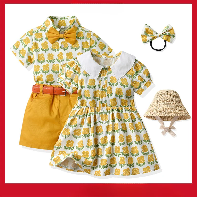 Одежда для маленьких мальчиков, девочек, сестер и брат, подходящая одежда, платье для фотосессии для маленьких девочек, Детский Повседневны... 
Одежда для маленьких мальчиков, девочек, сестер и брат, подходящая одежда, платье для фотосессии для маленьких девочек, Детский Повседневны...