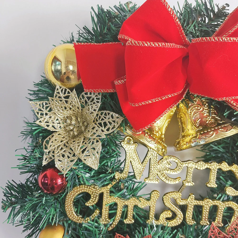 30cm Christmas Wreath Artificial Garland Hanging Ornaments Front Door Wall Decorations Merry Christmas Tree Wreath
30cm Christmas Wreath Artificial Garland Hanging Ornaments Front Door Wall Decorations Merry Christmas Tree Wreath