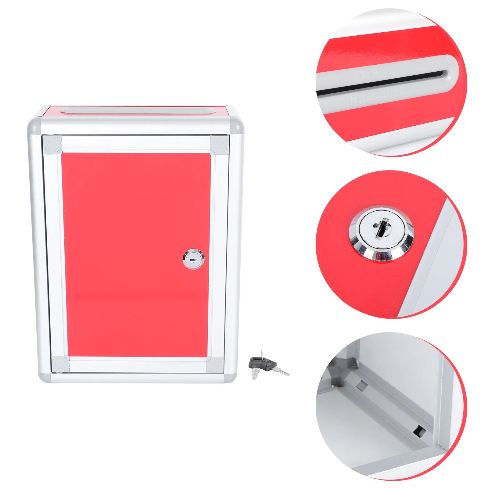 Mailbox Lock Red Mailbox Ballot Comment Box Wall Mount Mailboxes Suggestion Box Wall Mounted Envelope Storage Box Key Drop Box
Mailbox Lock Red Mailbox Ballot Comment Box Wall Mount Mailboxes Suggestion Box Wall Mounted Envelope Storage Box Key Drop Box