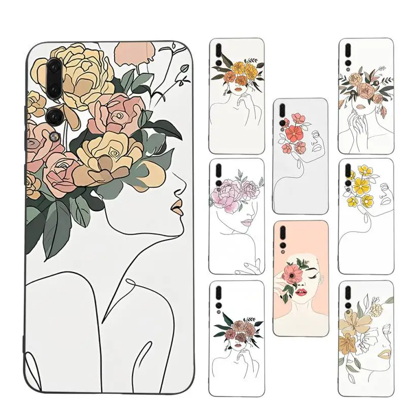 Line Art Sketch Flower Girl Protection Phone Case for Samsung A51 A30s A52 A71 A12 for Huawei Honor 10i for OPPO vivo Y11 cover
Line Art Sketch Flower Girl Protection Phone Case for Samsung A51 A30s A52 A71 A12 for Huawei Honor 10i for OPPO vivo Y11 cover