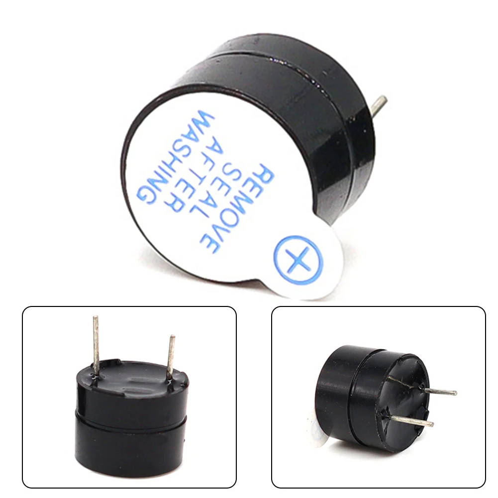 Buzzer (piece) Mini DIY Buzzer 12*9.5MM 2500+-200HZ Active Buzzer Tone Piezo 100% New 7.5MM Product Foot Spacing
Buzzer (piece) Mini DIY Buzzer 12*9.5MM 2500+-200HZ Active Buzzer Tone Piezo 100% New 7.5MM Product Foot Spacing