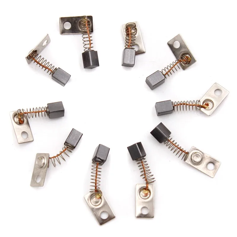 10Pcs 3X3X4.5mm Carbon Brush Electric Motor Brush For Saeyang Series 210 102L 105L Engraving Machine Power Tool Part Accs
10Pcs 3X3X4.5mm Carbon Brush Electric Motor Brush For Saeyang Series 210 102L 105L Engraving Machine Power Tool Part Accs